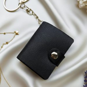 Leather Photo Key Ring Album With 20 mini photos